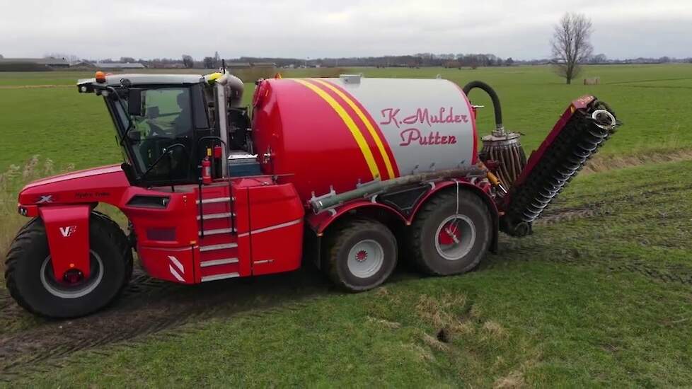 Vervaet levert eerste machine uit met 13.500 ltr. Börger pomp.