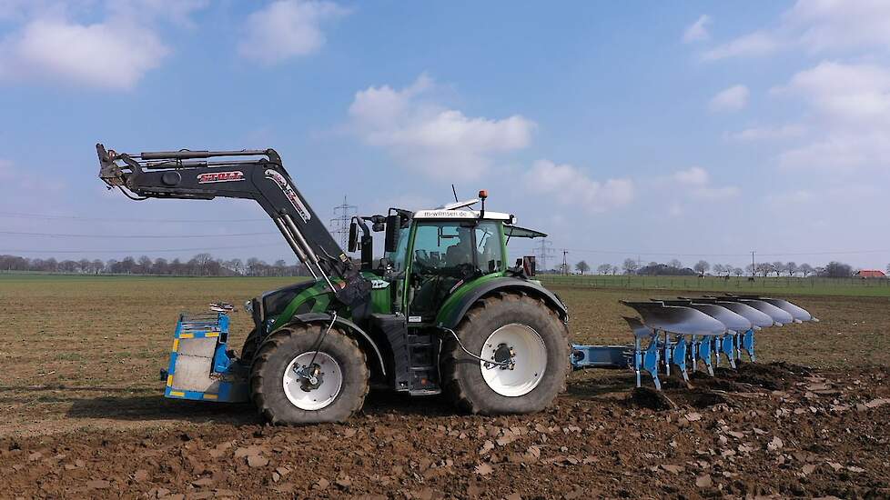 Lemken Bovenover Ploegen Met Lemken Juwel Trekkerweb Nl