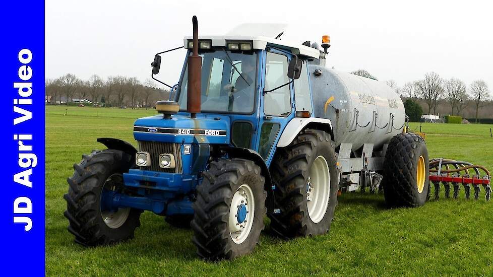 Ford 6410 + 5610 | Mest injecteren | Injection slurry | Gülle ausbringen | van Klompenburg Hulshorst