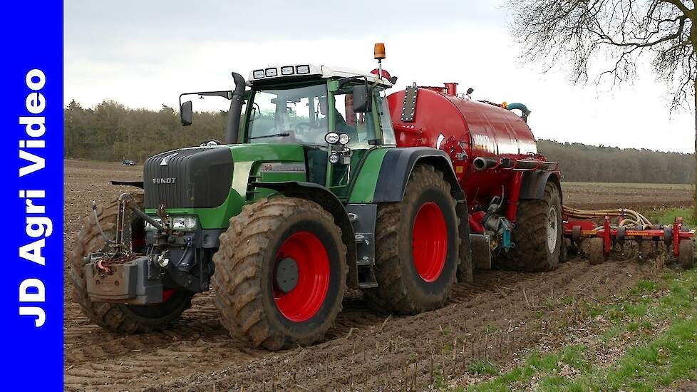 Fendt 930 + Schuitemaker | Bouwland bemesten | Injection slurry | Versteeg Uddel | Gülle ausbringen