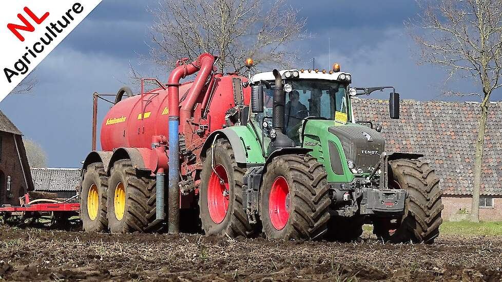 Slurry | Bouwland bemesten met Fendt 933 Vario en Schuitemaker | Geresteijn | 2021