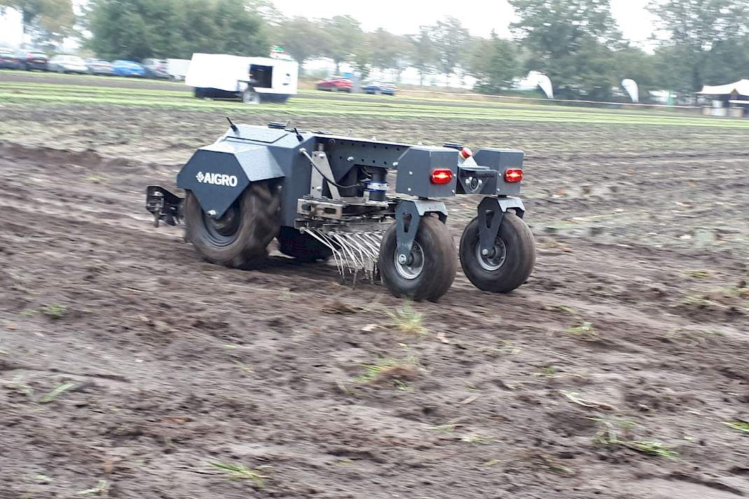 De Aigro Up in actie op de Demodag Robotisering op 13 oktober 2022.