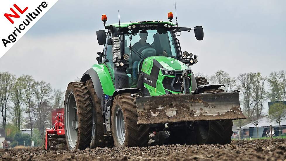 2021 | Cultivating | Land zaaiklaar maken met Deutz-Fahr Agrotron 6205 TTV en Evers | Van den Brink