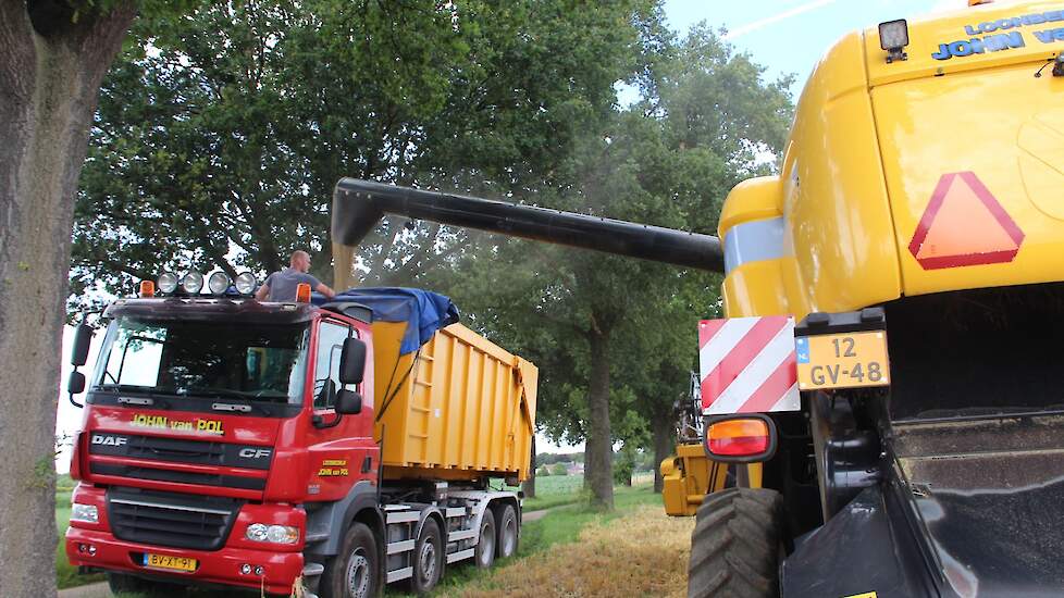 Linssen zet zijn gerst af via Agrifirm. Daarbij kiest hij niet voor de graanpool maar voor een dagprijsuitbetaling.