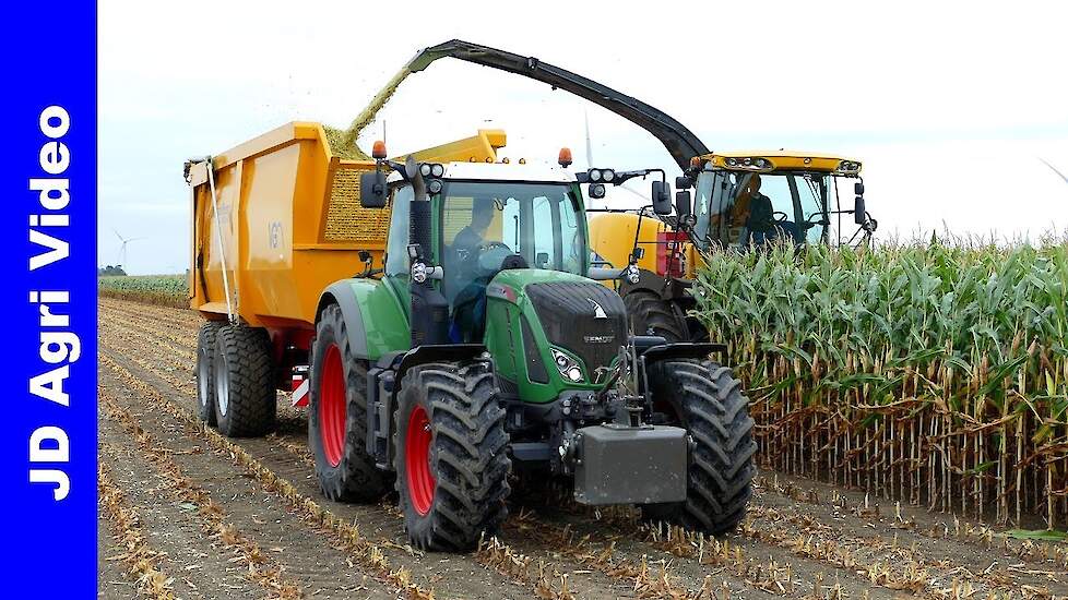 Mais Silage 2021 | NH FR500 + Fendt + Werklust WG18E | Mais hakselen | Johan Frens Hulshorst