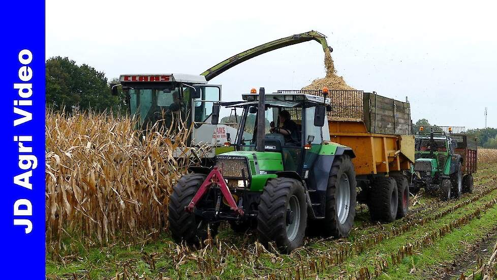 Mais 2021 | Claas Jaguar 690 SL + Deutz-Fahr DX 6.11 | Mais Silage | Wajer Hulshorst | Mais hakselen