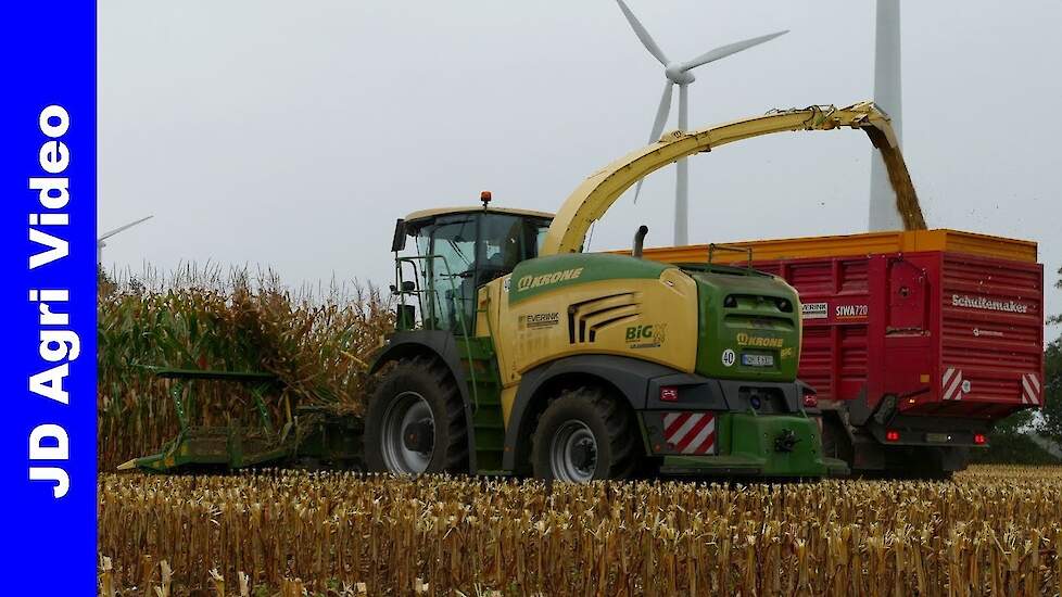 Mais 2021 | Krone BigX630 + Fendt 828 826 824 | Mais Silage | Everink Gölenkamp (DE) | Mais Hakselen