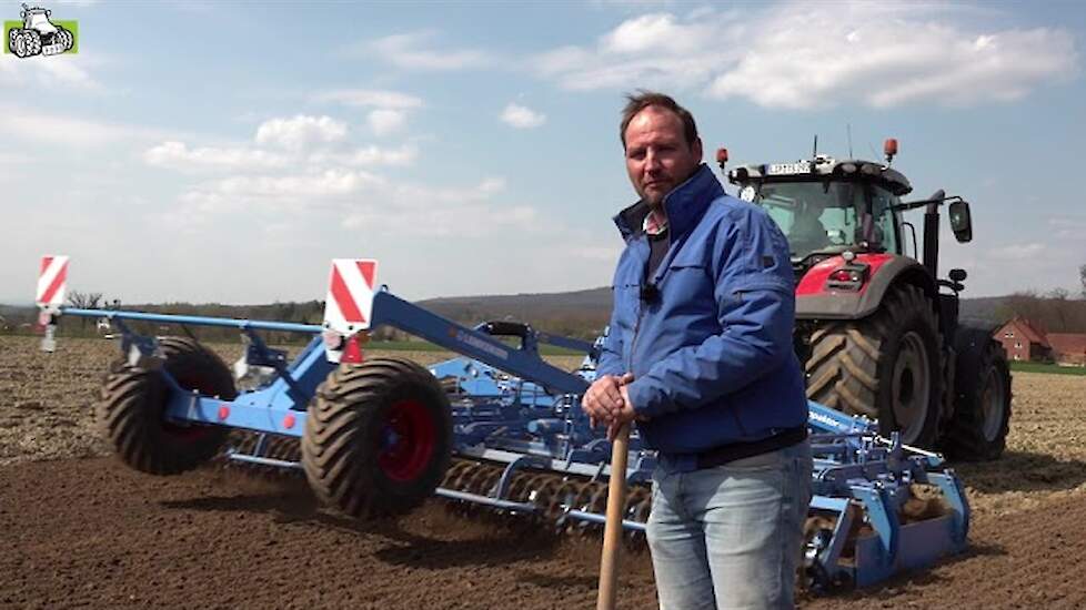 Lemken Kompaktor : Zaaibed klaarleggen en mechanische onkruidbestrijding