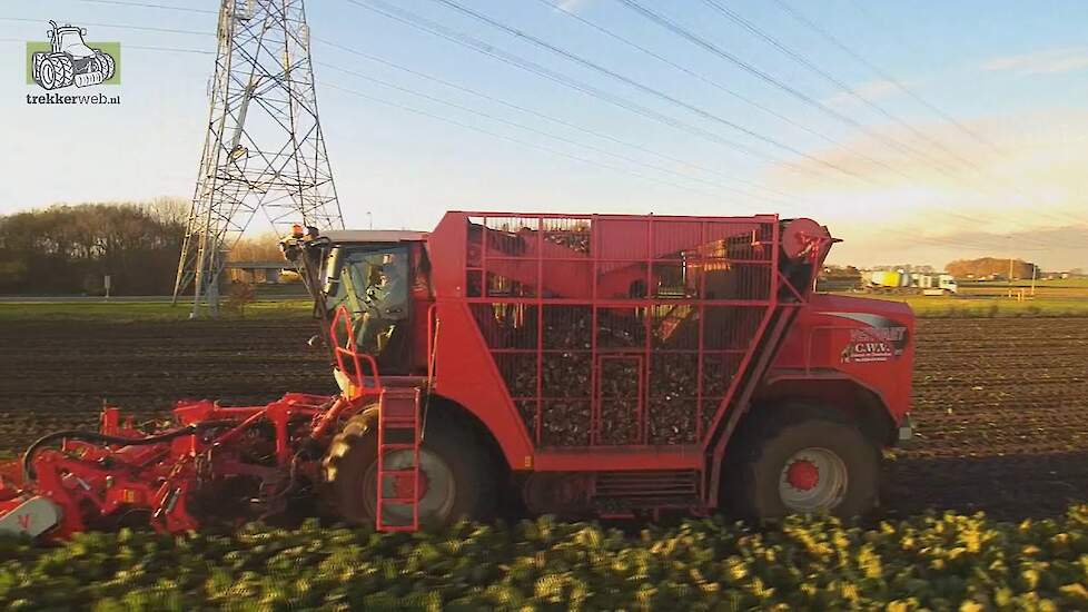 Vervaet 617 sugar beet harvester