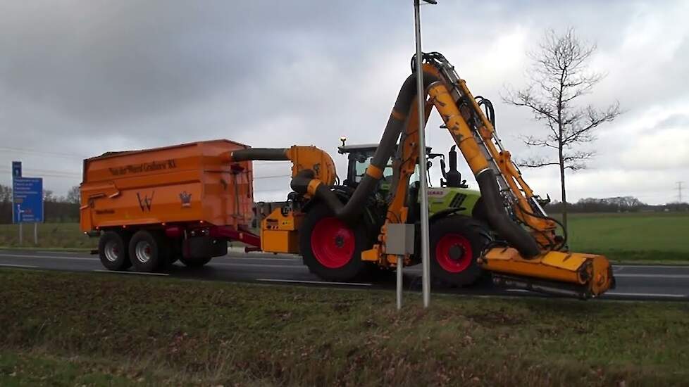 BERM MAAIEN MAAI/ZUIG COMBI VAN DER WEERD GRAFHORST BV FENDT CLAAS HERDER