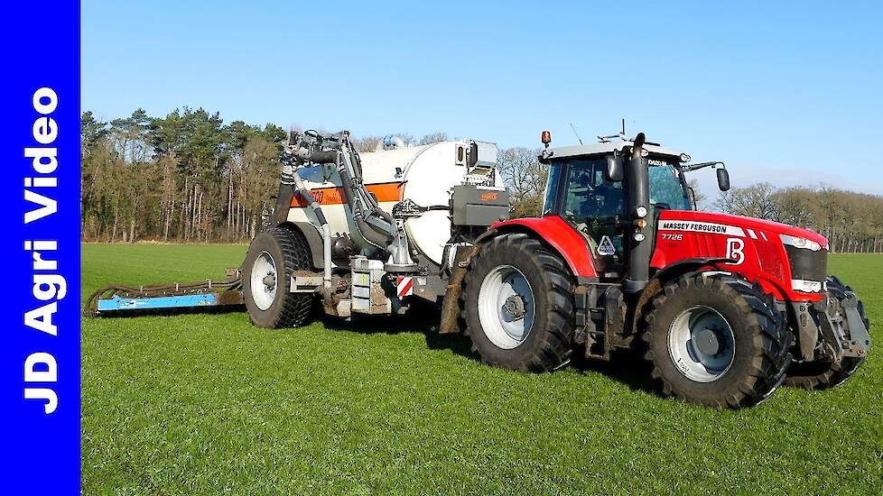 2022 | Massey Ferguson 7726 + Kaweco | Boschloo BV Gorssel | Mest injecteren | Injection slurry