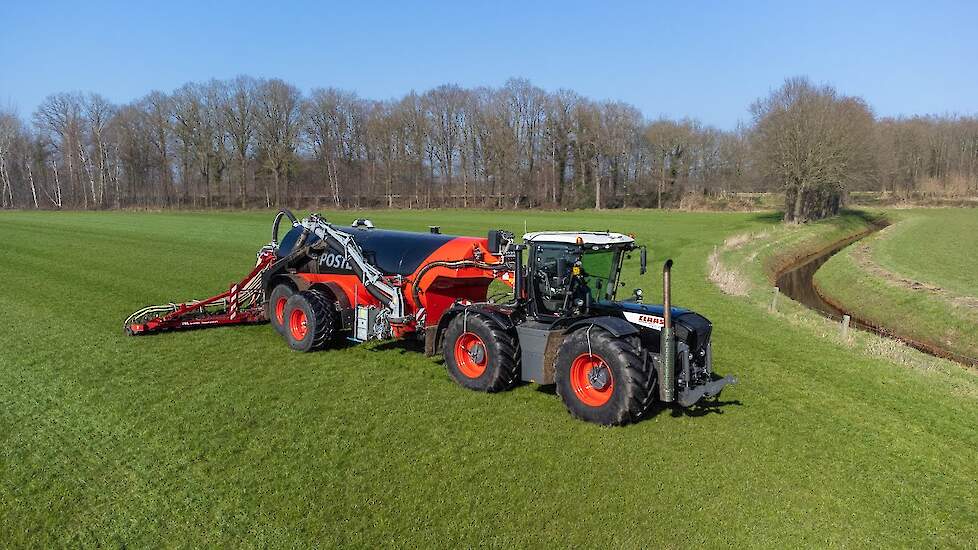 2022 | Claas Xerion 3800 Trac VC | Zodebemesten met Loonbedrijf Postel