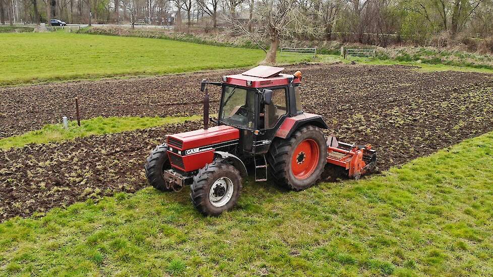 Tilling Grassland with Case International + Maschio | 2022