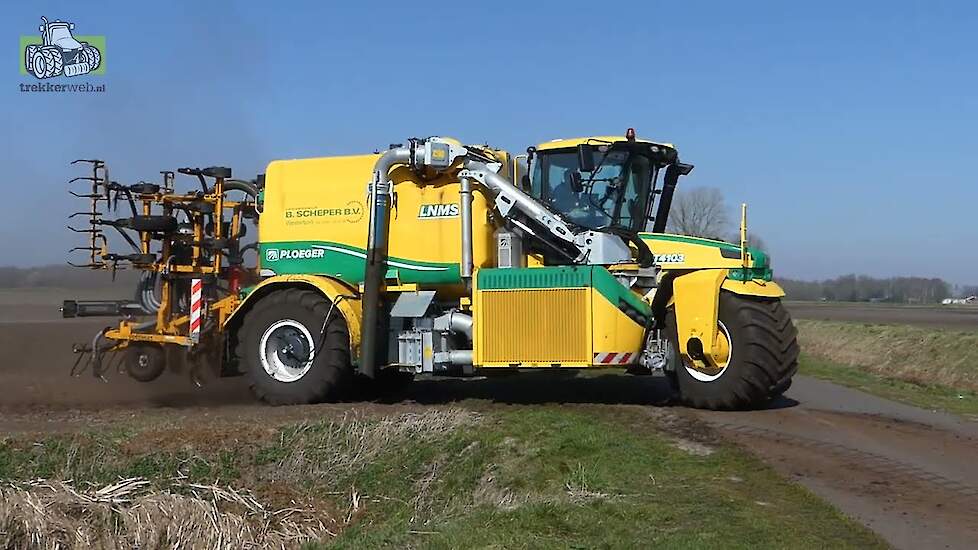 Ploeger LNMS AT 4103 Loonbedrijf B.Scheper uit Westerbork