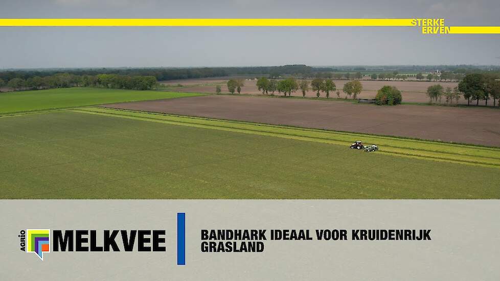 Bandhark ideaal voor kruidenrijk grasland