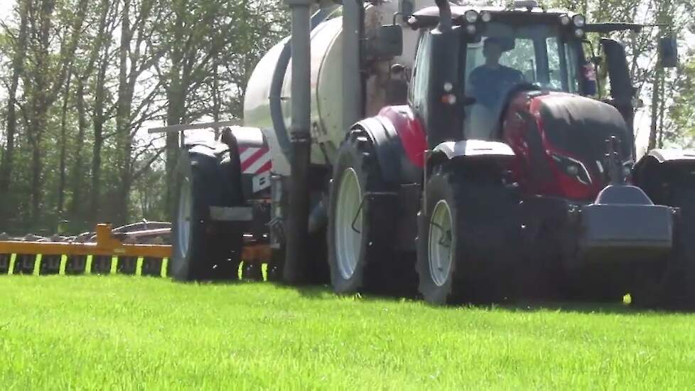 Valtra met Kaweco Double Twin Shift in de mest