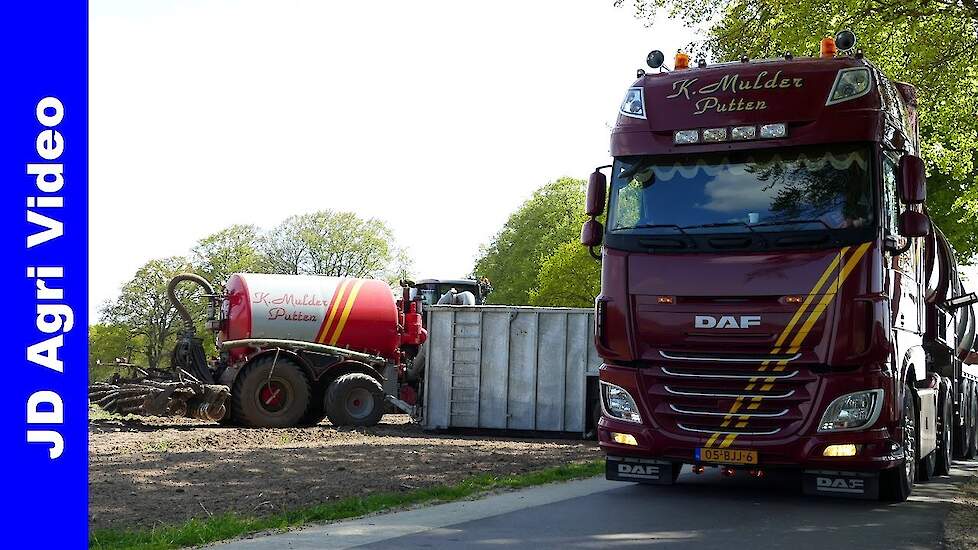 Vervaet Hydro Trike 5x5 | DAF XF | Bouwland bemesten | K Mulder Putten | 2022 | Injection slurry