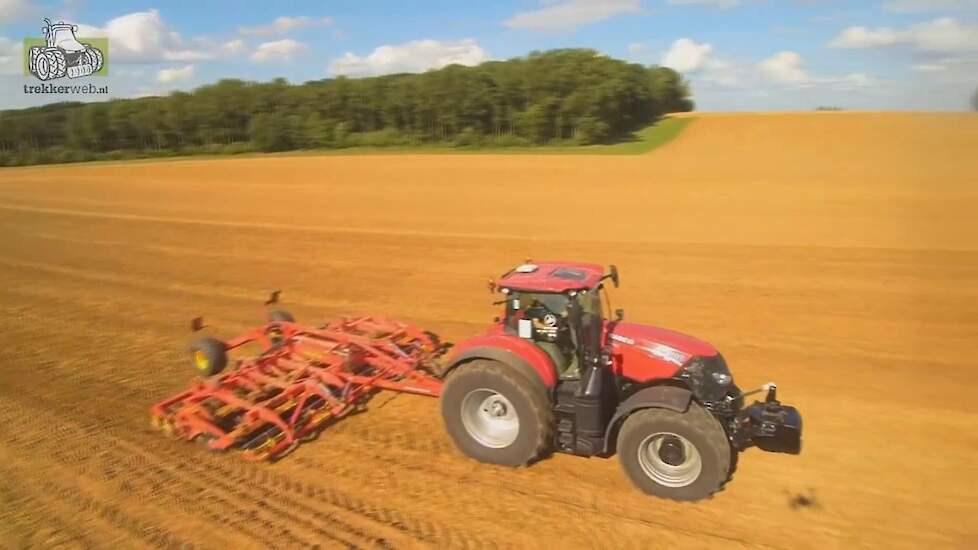 Väderstad machines met Case-IH Magnum,Optum en Puma Trekkerweb