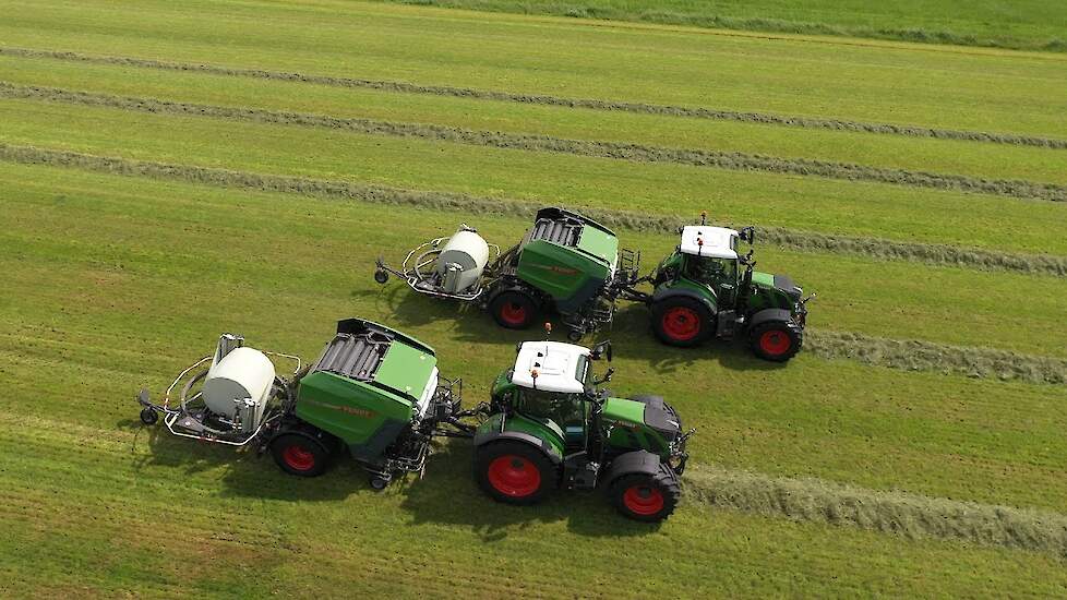 Fendt Rotana 130 F met foliebinding