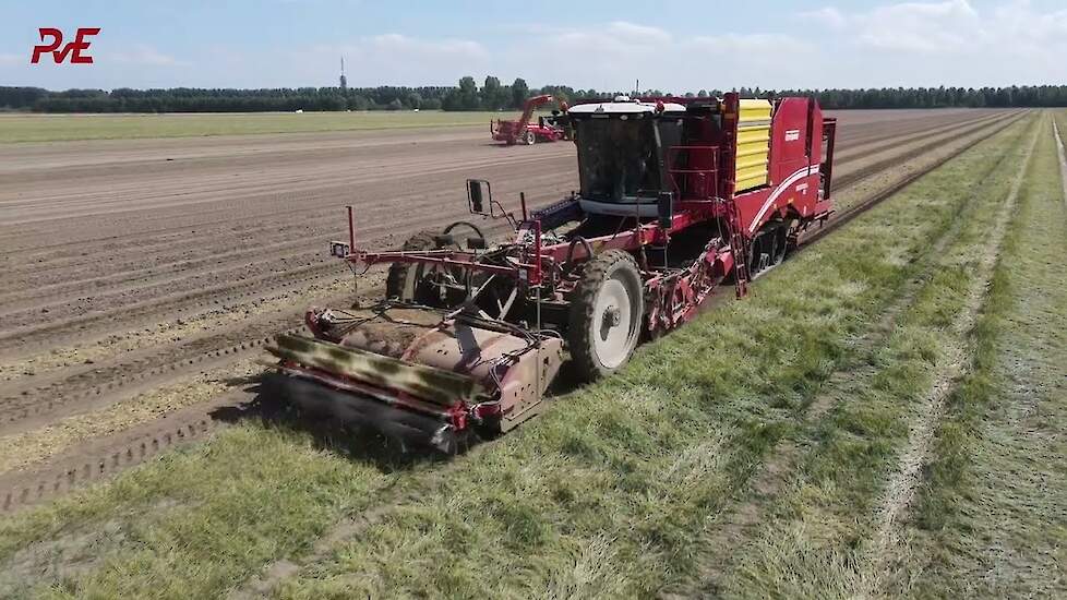 Grimme Varitron 470 TT Platinum  in de plantuien bij Kesselaar BV