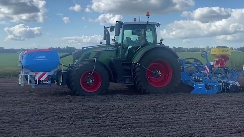 Lemken zaai  combinatie