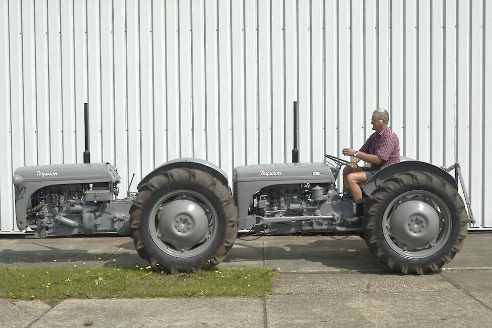 De duo-trekker heeft een behoorlijke lengte.