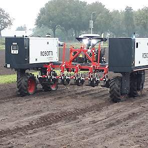 De Robotti in actie op de Demodag Robotisering op 13 oktober 2022.