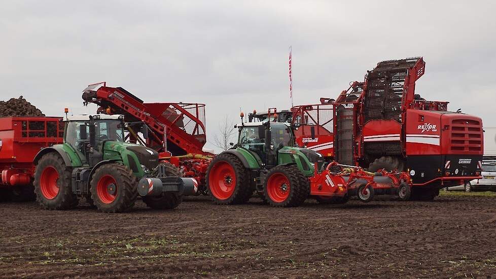 Grimme Rexor 620 met FM en Grimme Rootster 604 met FM