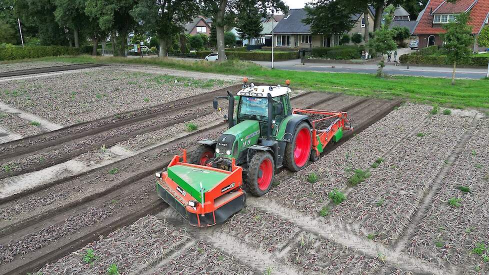 Uien rooien | Fendt 718 + Holaras | Hardeman | 2022