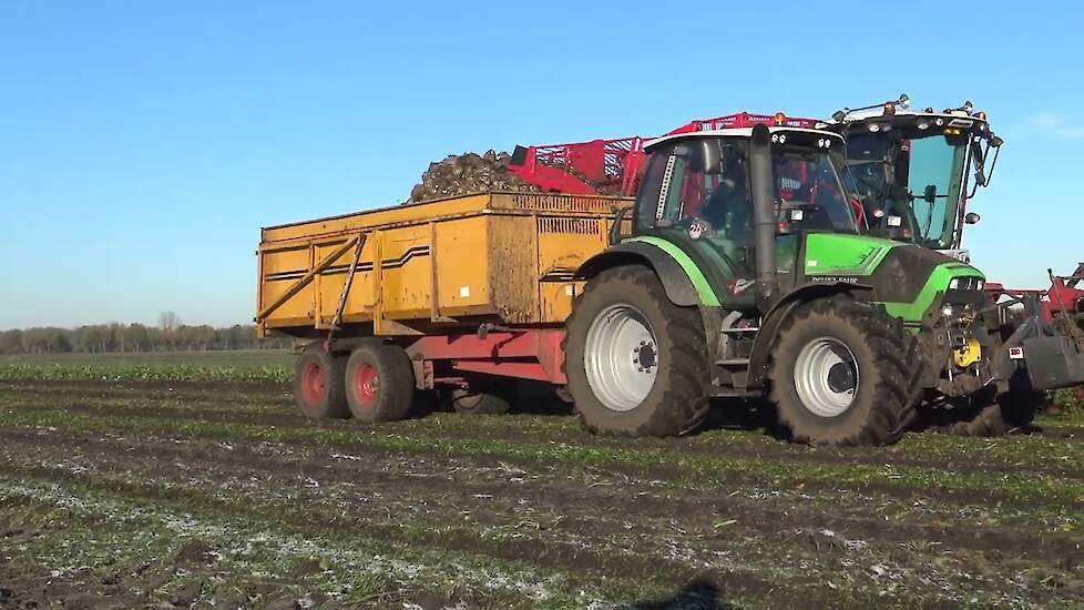 BIETEN ROOIEN MET EEN VERVAET 617 LOONBEDRIJF BRUGGERS VLAGTWEDDE