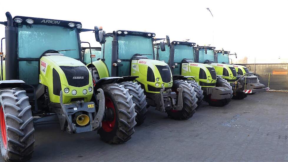 Wintershow bij Robertus mechanisatie Claas Amazone Miedema Dubex