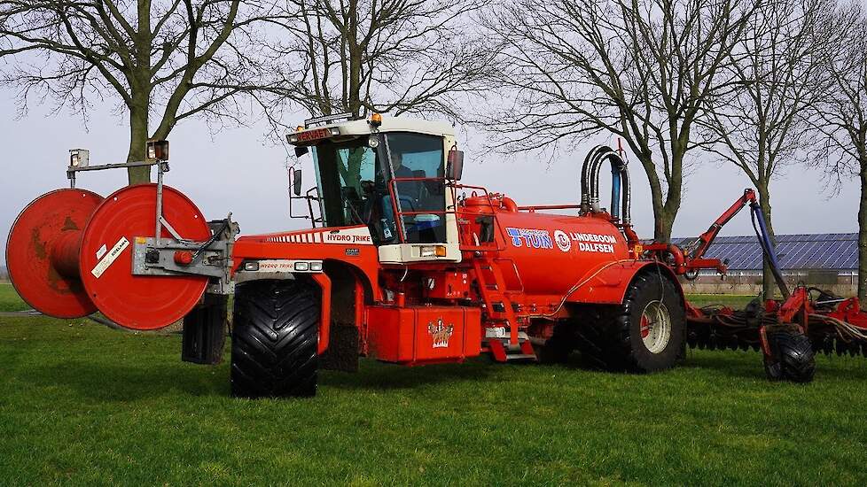 2023 | Vervaet Hydro Trike + Roelama | Sleepslang bemesten | Tuin Balkbrug & Lindeboom Dalfsen