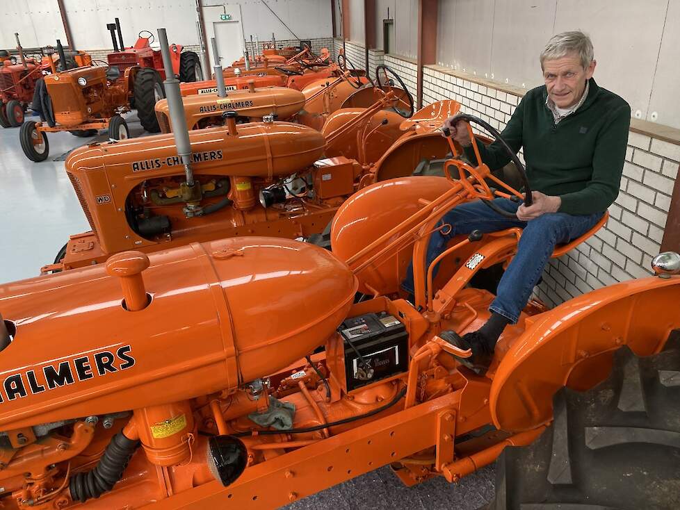 De WD45, waarvan hij er drie heeft, is Jans favoriete Allis-Chalmers.