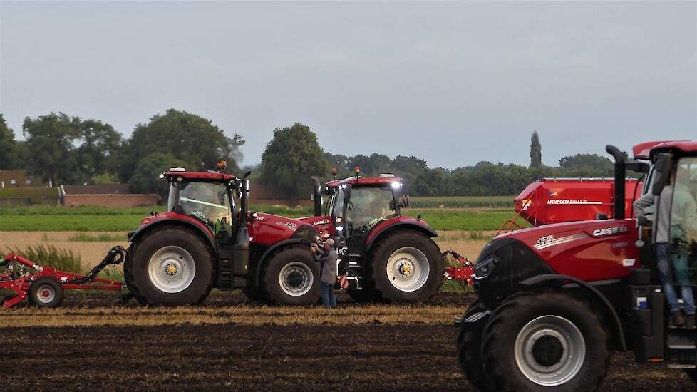 Timmerman BV demo met Case-IH, Steyr, Horsch, Strautmann, Sip en MC Hale