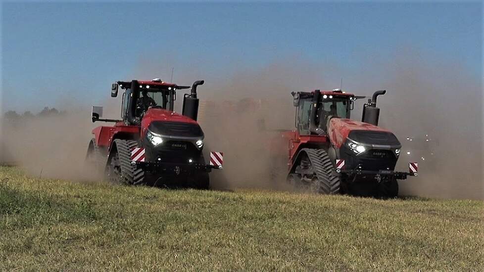 New Case-IH Quadtrac 715 in actie in Oostenrijk