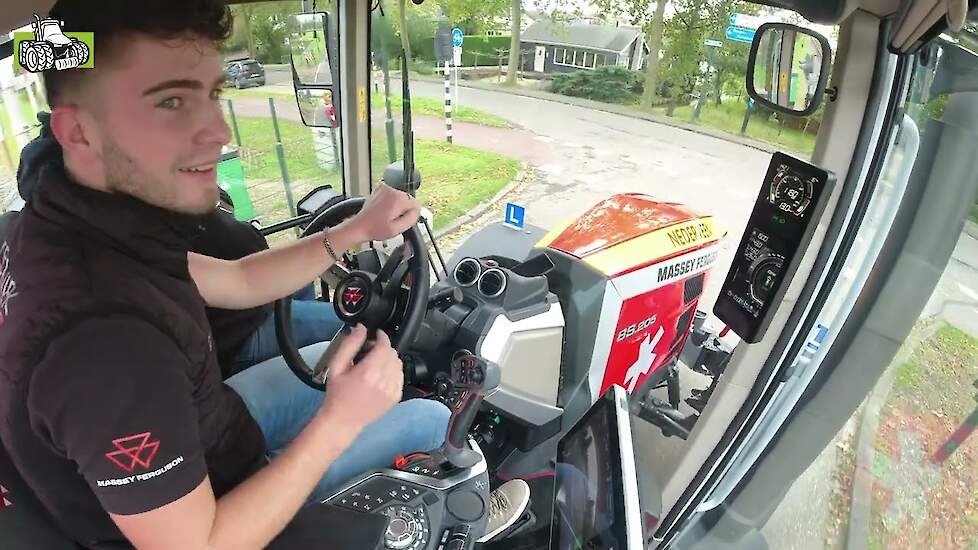 Massey Ferguson 8S lestrekker voor Nederveen opleidingen en trainingen