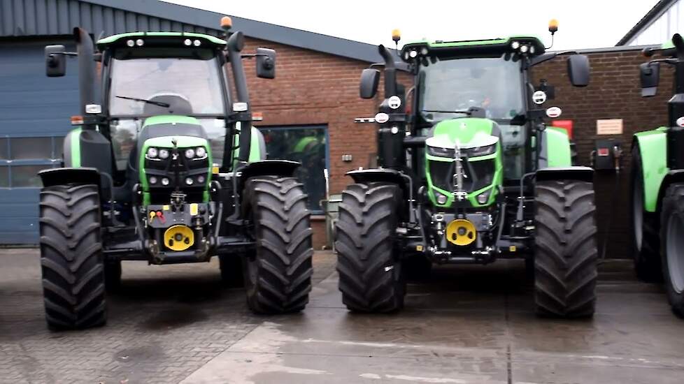 Groot Deutz-Fahr gevoel bij Gecomi in Mill