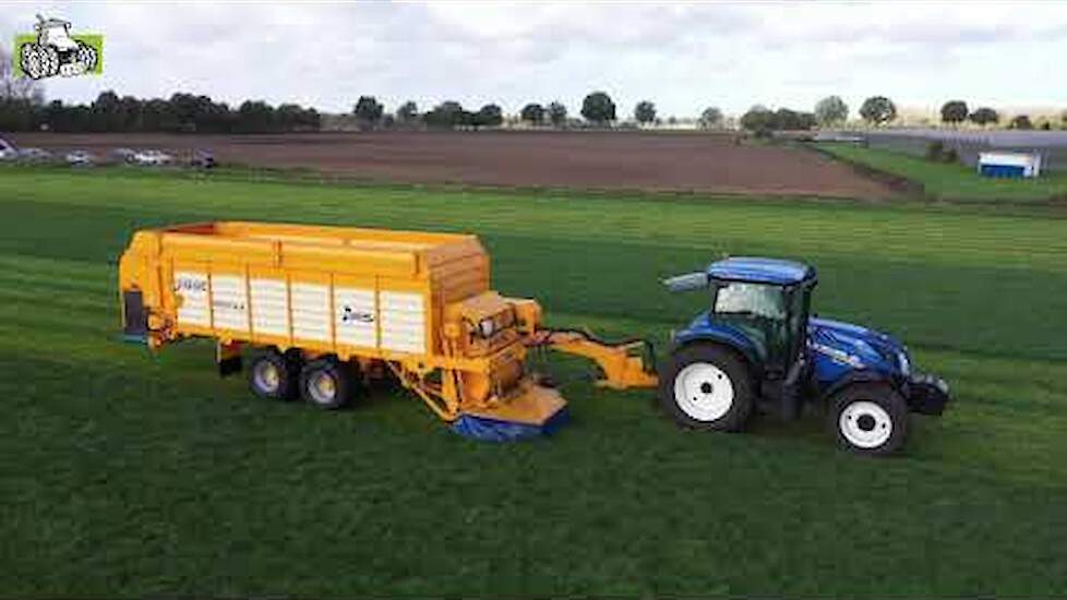 Gras halen met de Bélair Zero Graze-maaiwagen