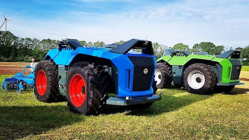 Prototype Combined powers VTE met Lemken en Krone autonome trekkers