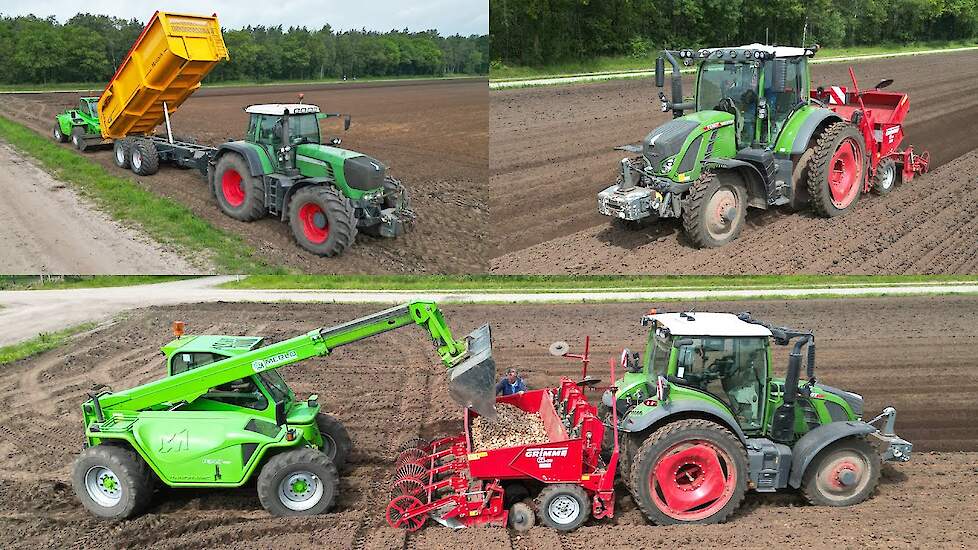 Potato Planting | Versteeg | Fendt + Grimme | 2024