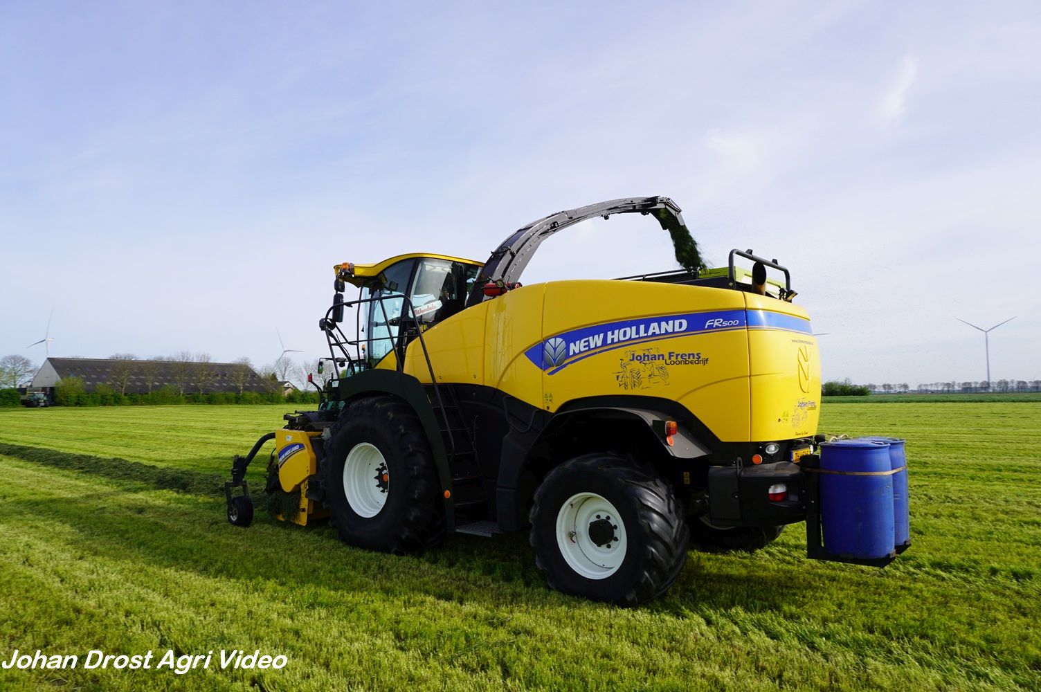 New Holland › Gras hakselen met een New Holland FR500 | Trekkerweb.nl ...