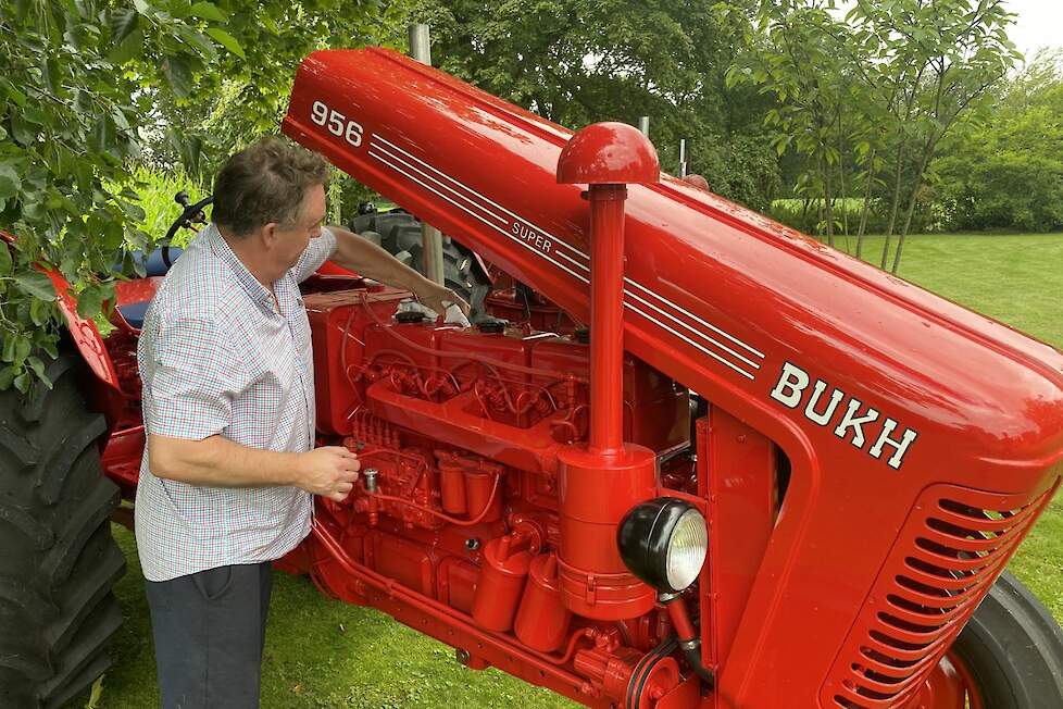 De Bukh 956 heeft alleen als prototype bestaan. Dit is een zelfgebouwde 956 met de 6-cilindermotor van een van die prototypes.