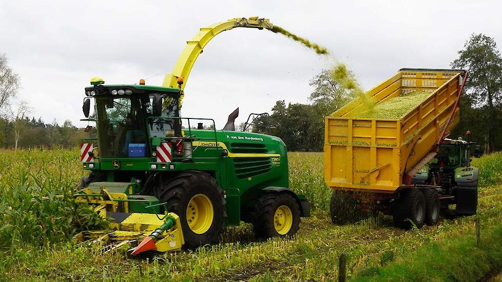 Mais 2024 | John Deere 7380i | Fendt | P van den Hardenberg Elspeet | Maishakselen | Mais silage