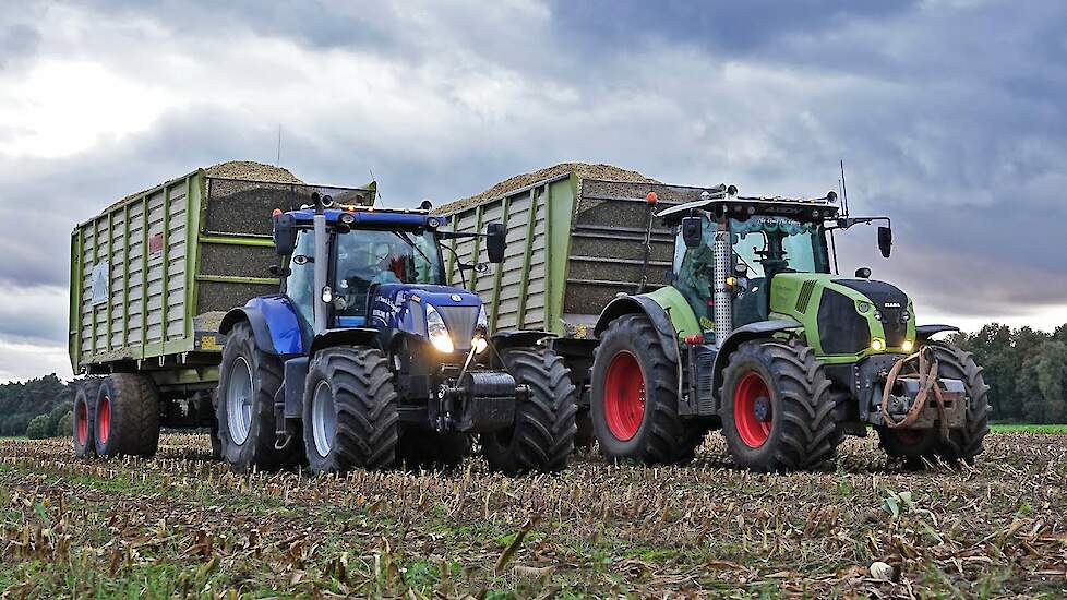 Mais Silage 2024 | Claas Jaguar 850 + Fendt + New Holland | W. Timmer & Zn BV