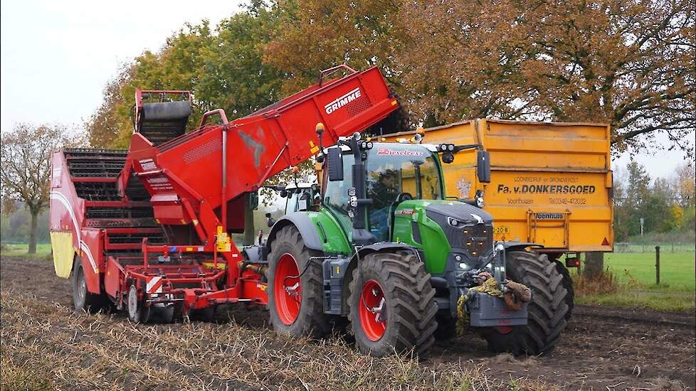 2024 | Fendt 728 + Grimme | Aardappels rooien | Van Donkersgoed BV | Potato harvest | Uddel