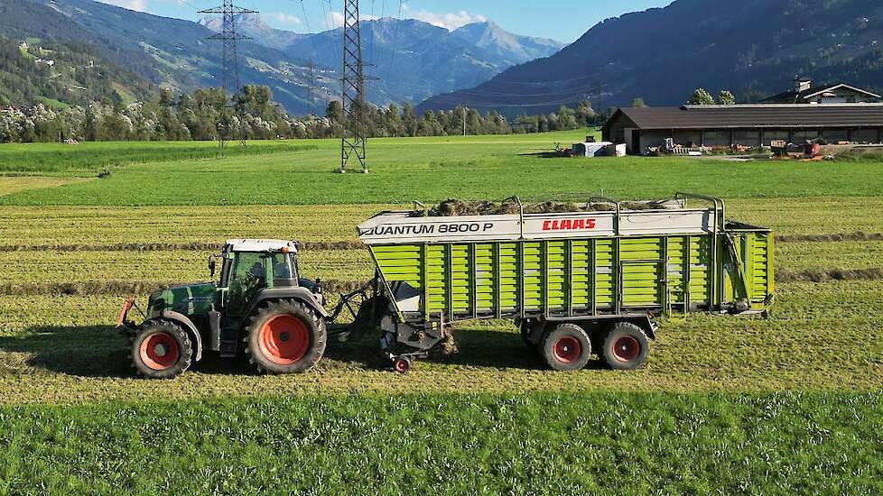 Grass Silage in the Alps | Fendt 714 + Claas Quantum 8800 | 2024