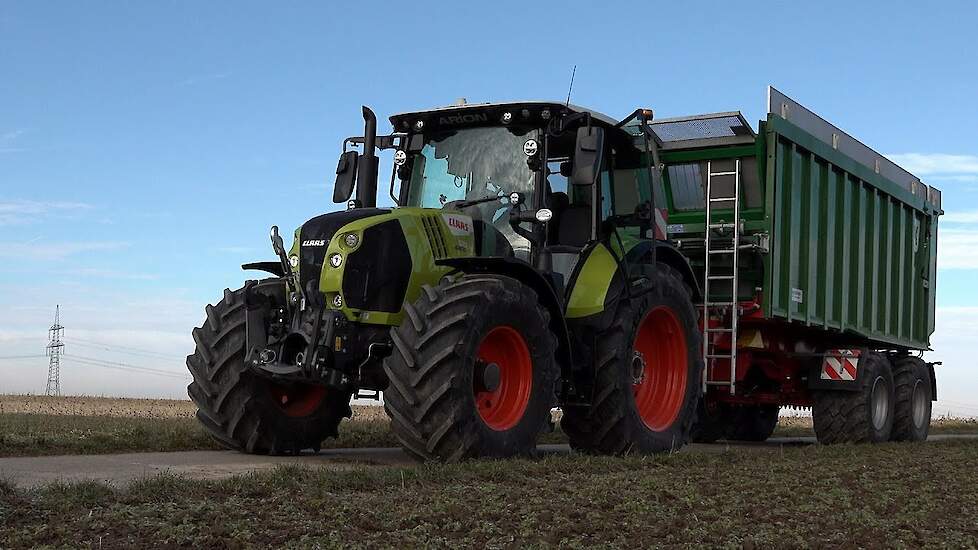 De nieuwe Claas Arion 570 Cmatic De krachtigste viercilinder