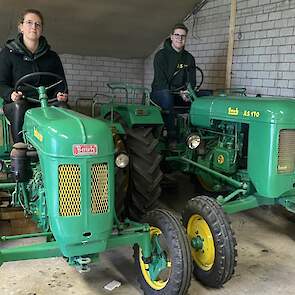 In de praktijk rijdt Marilou meestal op de AS 120 en Jorian op de AS. De AS 110 is het trekkertje van hun moeder.