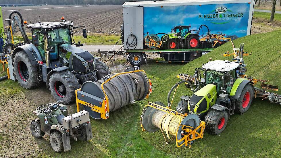 Drag Hose Manure Injection | Claas + Tjalma | Pleizier & Timmer | 2025