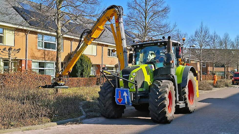 Hedge Cutting | Claas Arion 660 + Herder | Van der Weerd Grafhorst | 2025